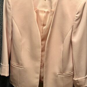 Kasper Pink Blazer Elegant Suit Jacket